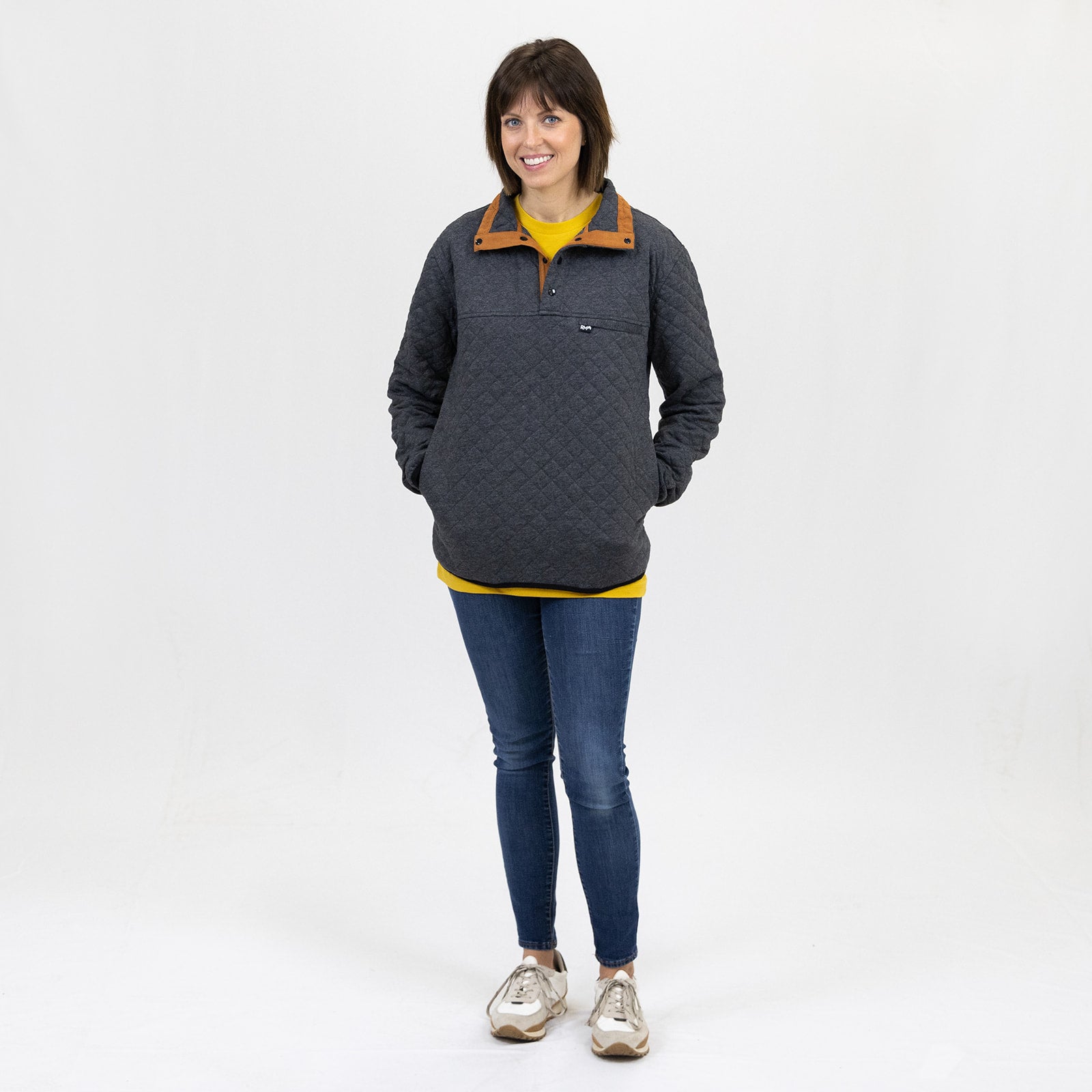 PEAK■Quilting Sweatshirt■送料込 KIRUNDO Women's 2025 Winter Lapel Fuzzy Fleece Sweatshirt