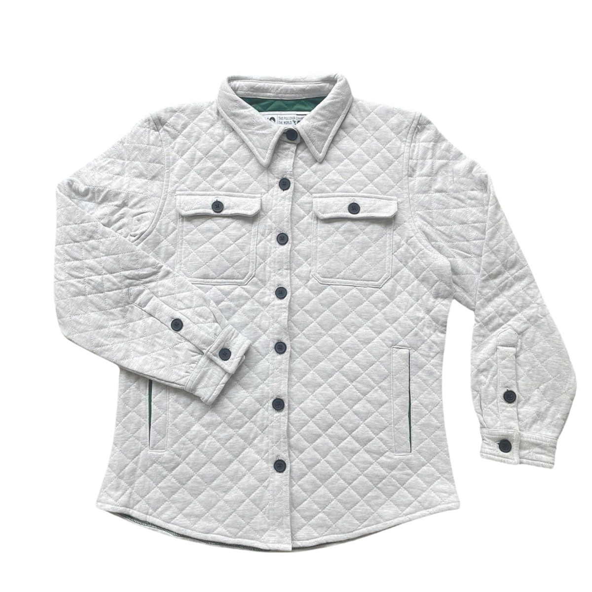 Winter White Quilted Jacket