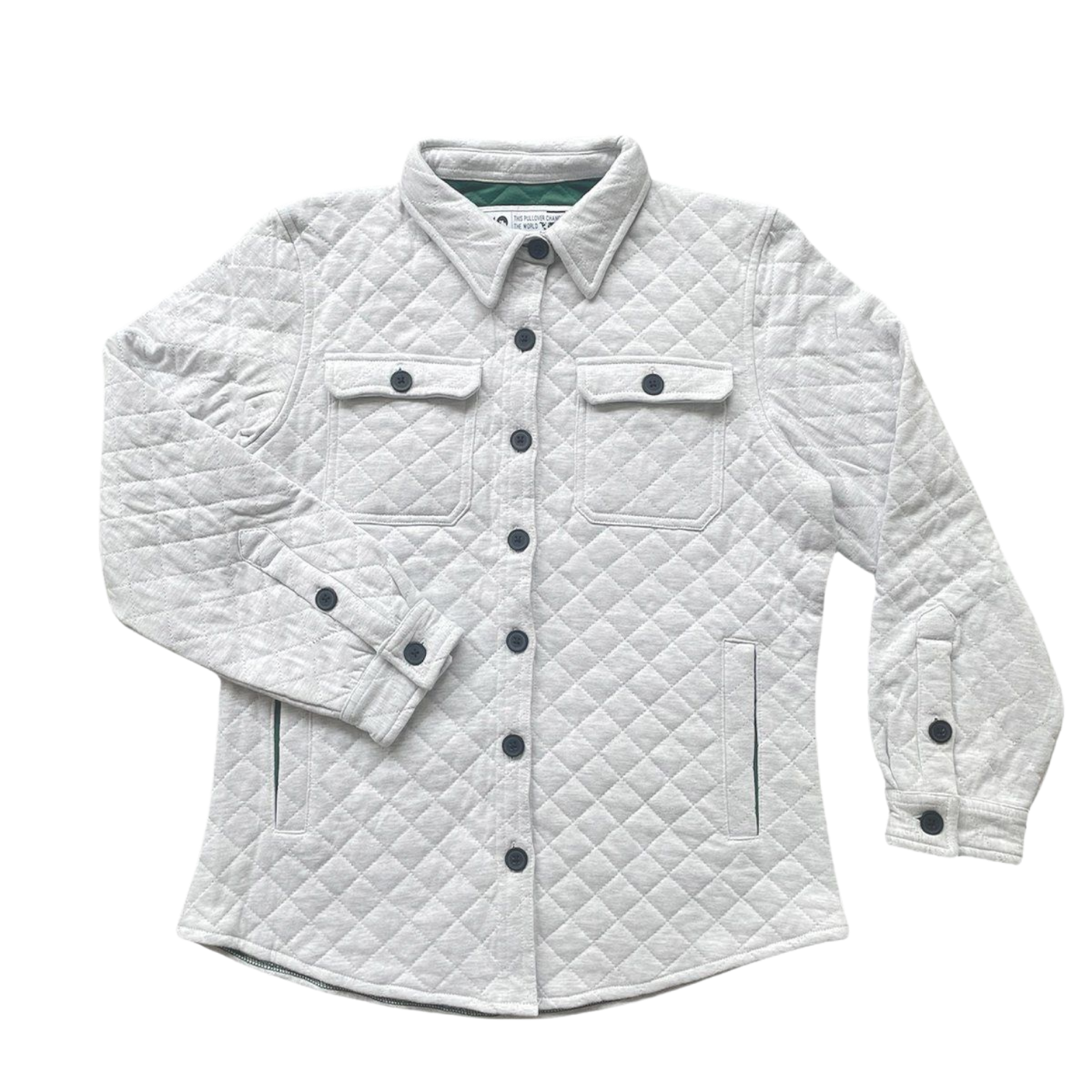 Rock Monkey White Quilted Jacket