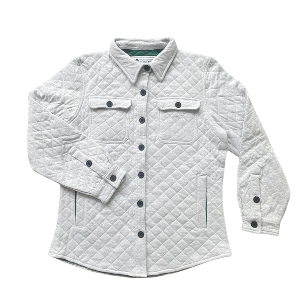 White quilted hot sale jacket mens