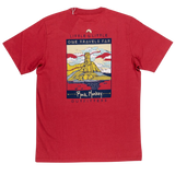 One Travels Far Tee - Short Sleeve - Red