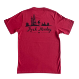 Explore Discover Tee - Short Sleeve - Red