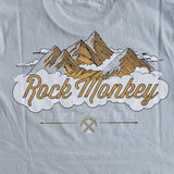 Climb with the Clouds Tee - Short Sleeve -Granite-Tees-Rock Monkey Outfitters