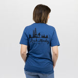 Explore Discover Tee - Short Sleeve - Cool Blue