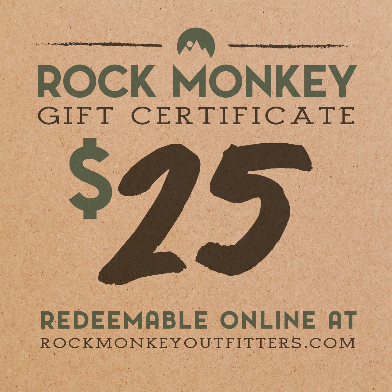 Rock Monkey Outfitters Gift Card-Accessories-Rock Monkey Outfitters