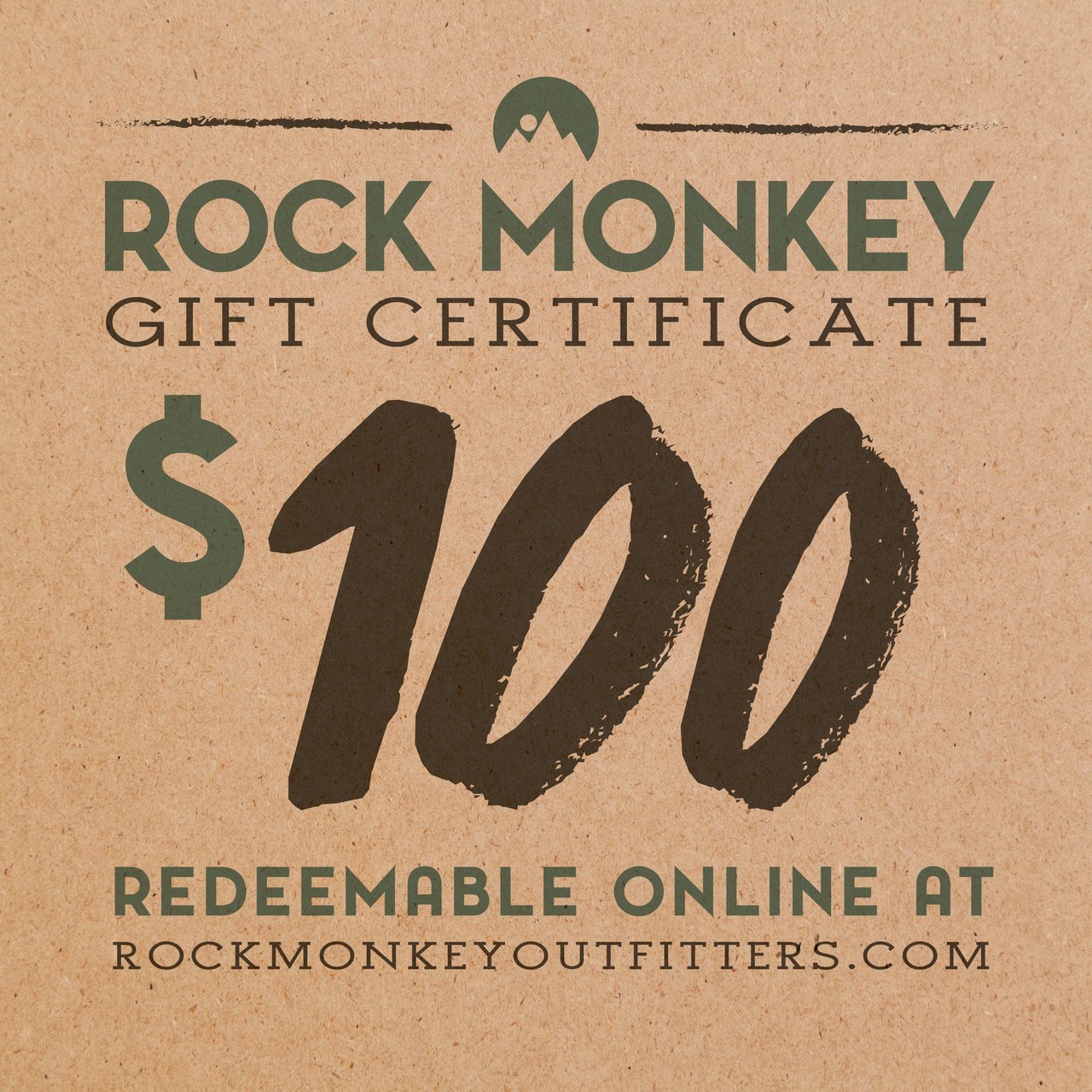 Rock Monkey Outfitters Gift Card-Accessories-Rock Monkey Outfitters